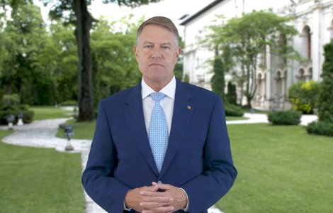 Klaus Iohannis, mesaj de 1 iunie: „Dragi copii, fiți aliații mei în această luptă împotriva virusului”