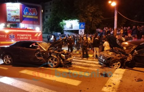 VIDEO Accident grav, transmis live pe Facebook. Șoferul era beat și gonea cu 120km/h
