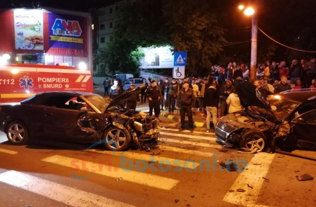 VIDEO Accident grav, transmis live pe Facebook. Șoferul era beat și gonea cu 120km/h