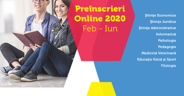 Admitere online la cea mai mare instituție de învățământ superior privat