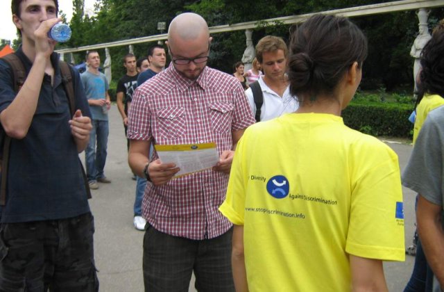 "Pentru Diversitate. Impotriva Discriminarii" la ONGFest