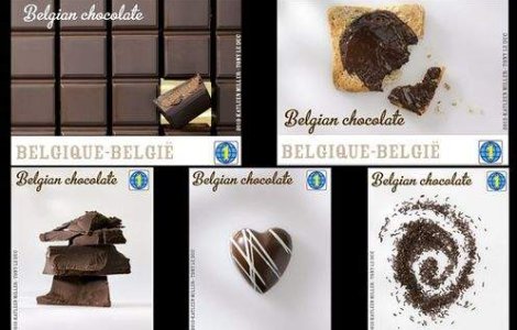 Posta belgiana a lansat timbrele cu miros si gust de ciocolata