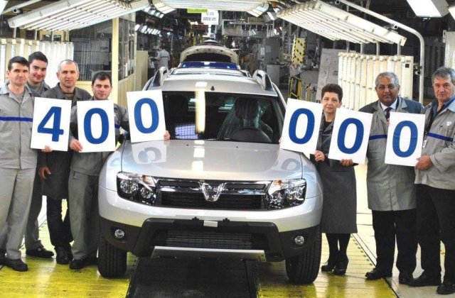 Dacia, 400.000 de exemplare Duster produse