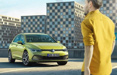 Volkswagen Golf, cel mai înmatriculat model în Europa în luna aprilie