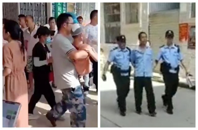 39 de persoane, rănite cu un cuțit &icirc;ntr-o școală. Atacatorul, chiar unul dintre paznici