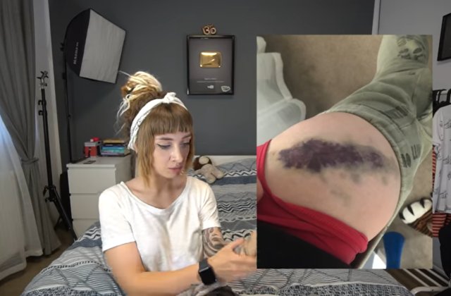 Celebra vloggeriță Tequila, bătută cu brutalitate pe stradă de un dezvoltator. Nimeni nu a intervenit!