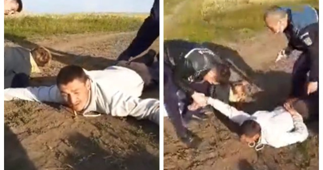 VIDEO Arestarea unor hoți de animale din Galați, transmisă live pe Facebook