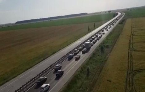 Minivacanță de Rusalii: S-a aglomerat Autostrada Soarelui către litoral