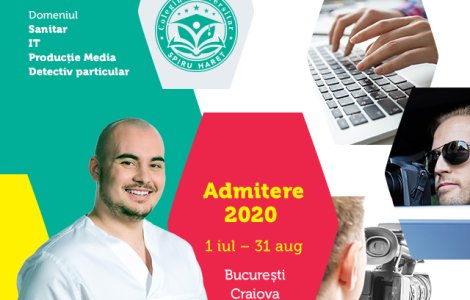 Colegiul Universitar Spiru Haret îți oferă pregătire pentru domenii de viitor
