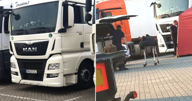 Un șofer de TIR a fost găsit mort într-o parcare din Belgia