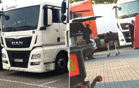 Un șofer de TIR a fost găsit mort într-o parcare din Belgia