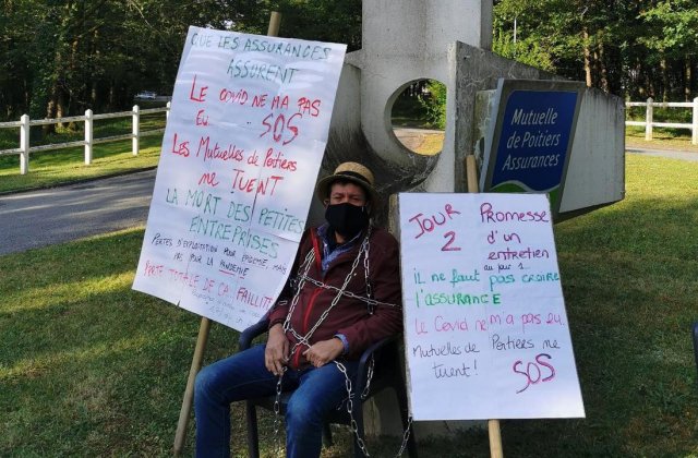 Protestul extrem al unui francez: asigurarea îl despăgubea pentru epidemie, nu și pentru pandemie