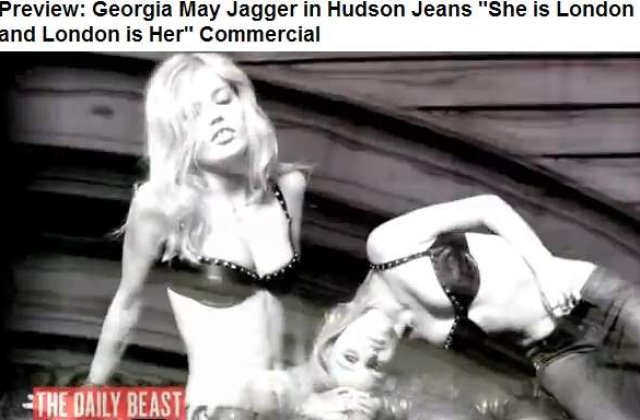 VIDEO: Georgia May Jagger, pe urmele parintilor sai faimosi