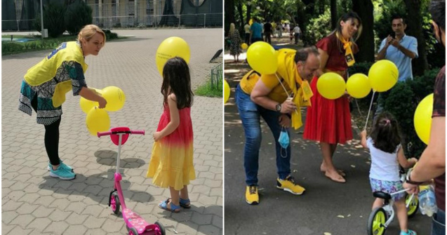 FOTO Campanie electorală PNL contra regulilor Covid-19