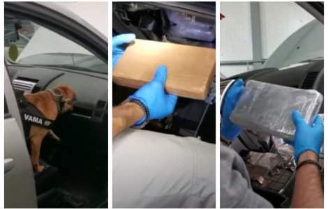 Droguri în valoare de peste 1 milion de euro, găsite de polițiștii români