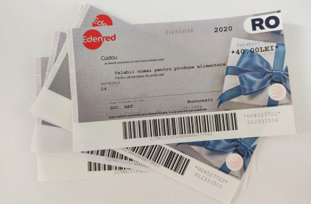 Executivul introduce tichete electronice pentru masă caldă în valoare de 180 de lei/lună