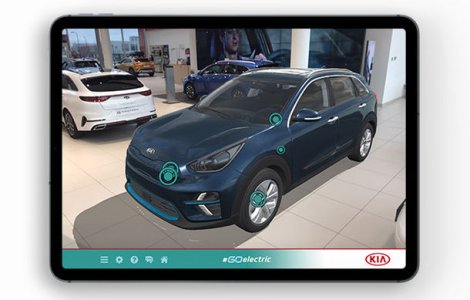 Kia a lansat o aplicație mobilă pentru promovarea mașinilor electrice