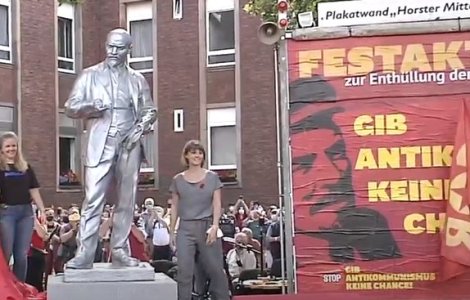 O statuie a lui Lenin a fost ridicată într-un oraș din Germania