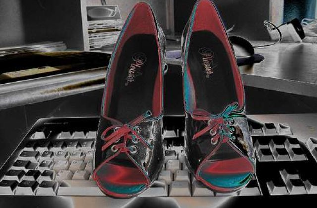 Femeile isi apara dreptul de a purta tocuri