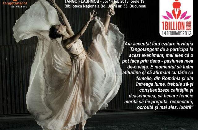 Campanie internationala: Combaterea violentei impotriva femeilor prin dans