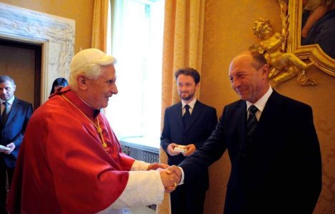 Basescu, dupa vizita la Vatican: O intalnire unica