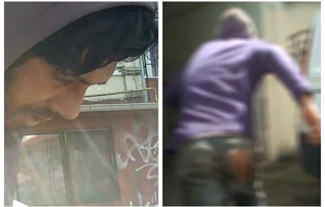 VIDEO Agresor de femei, luat la bătaie pe stradă de doi bărbați