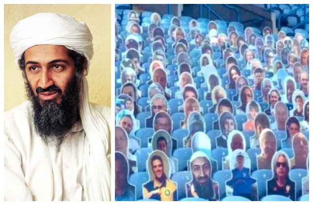 Cum a ajuns Osama bin Laden pe un stadion din Marea Britanie