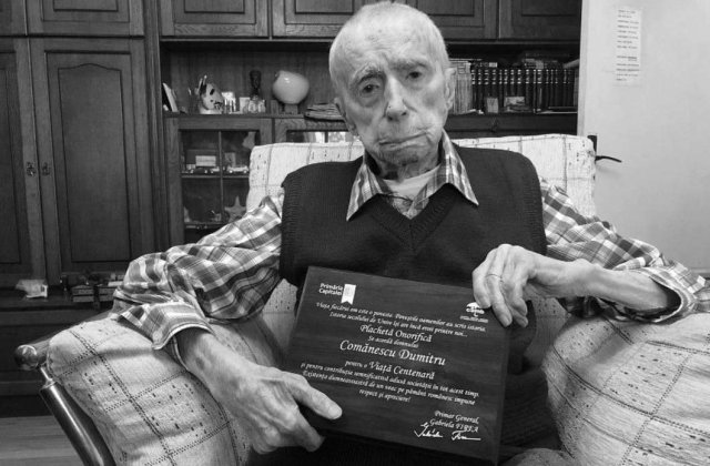 A murit rom&acirc;nul care devenise cel mai bătr&acirc;n bărbat din lume