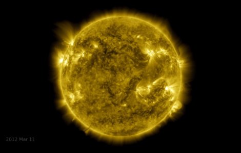 VIDEO 10 ani de activitate solară, într-un video unic de 6 minute