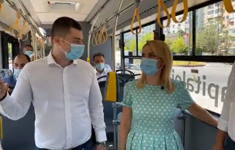 VIDEO Autobuzele din București vor circula pe liniile de tramvai