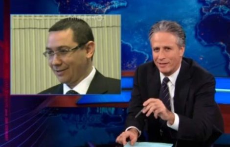  Video  Ponta, subiect de glume in SUA, la emisiunea The Daily Show