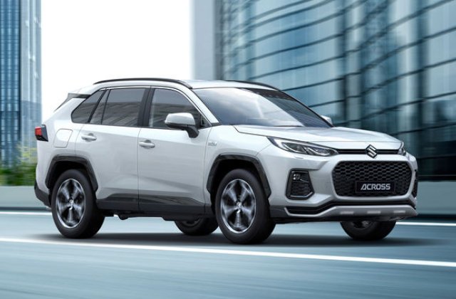 Suzuki lansează SUV-ul Across: modelul are la bază actuala generație Toyota RAV4 și va fi disponibil în Europa doar în versiune plug-in hybrid
