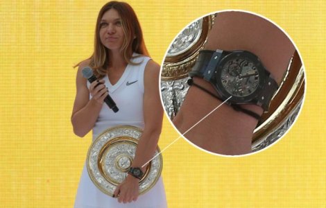 Simona Halep și-a uitat ceasul în valoare de 80.000 de euro într-un restaurant din București
