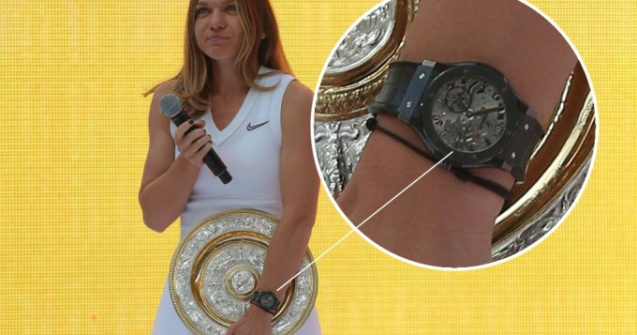 Simona Halep și-a uitat ceasul în valoare de 80.000 de euro într-un restaurant