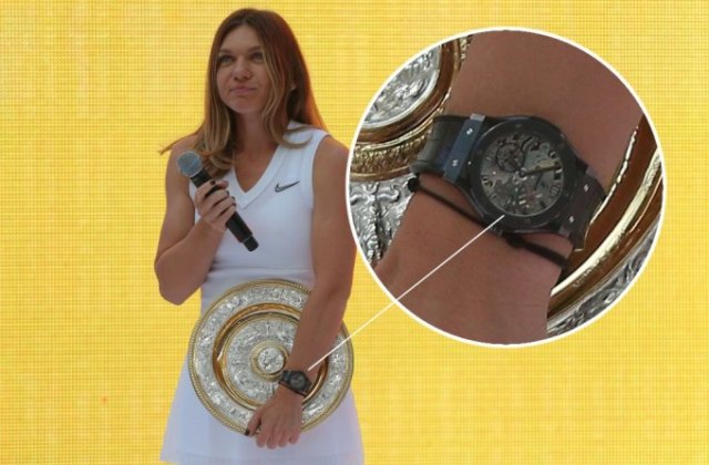 Simona Halep și-a uitat ceasul în valoare de 80.000 de euro într-un restaurant din București