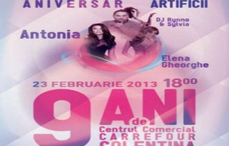 Centrul Comercial Carrefour Colentina: Concert aniversar 9 ani
