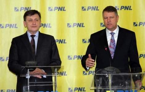 Iohannis, la Congresul PNL: Trebuie sa castigam Presedintia Romaniei cu Antonescu