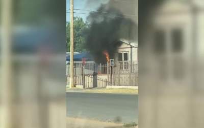 VIDEO Un polițist a intrat...