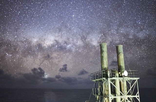 FOTO Cerul așa cum nu l-ai mai văzut, surprins de marinari