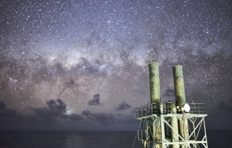 FOTO Cerul așa cum nu l-ai mai văzut, surprins de marinari