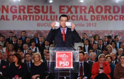 Congresul PSD, la Sala Palatului, in prezenta a 4.000 de delegati