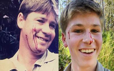 FOTO Fiul lui Steve Irwin a...