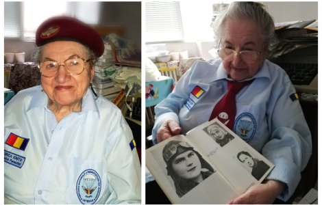Prima femeie parașutist de după Al Doilea Război Mondial împlinește 90 de ani