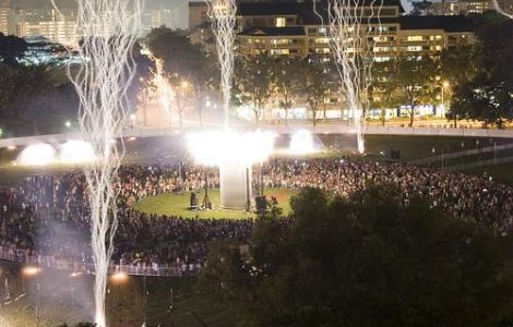 Cel mai mare foc de artificii din lume, de Ziua Nationala a Chinei