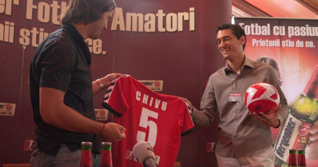 Chivu promoveaza fotbalul amator din Romania