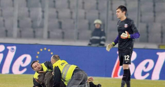 "U" Cluj, teren suspendat doua etape si amenda de 40.000 de lei