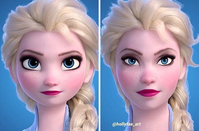 FOTO Cum ar arată prințesele Disney dacă ar avea trăsături realiste