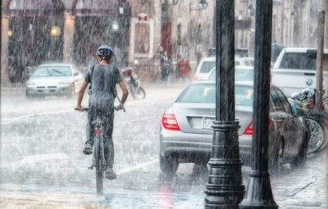 Cod GALBEN de ploi torențiale, vijelii și grindină în 27 de județe