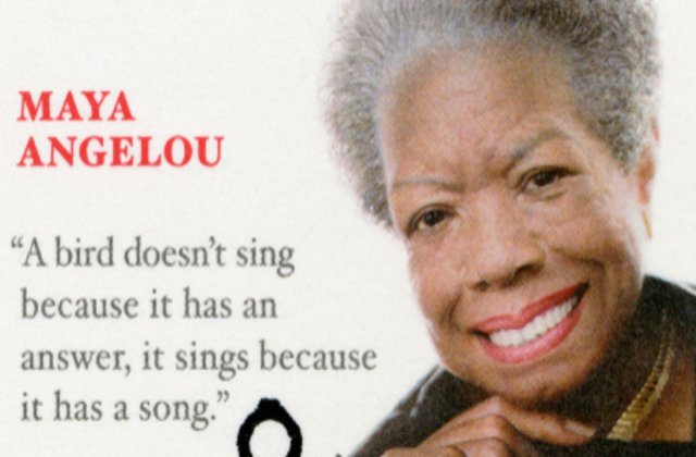 10 citate înțelepte de la Maya Angelou care îți vor da putere în clipele grele