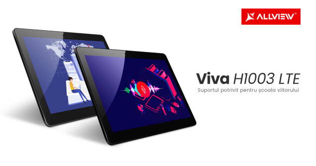 Allview lansează tableta Viva H1003 LTE, potrivită pentru școala viitorului